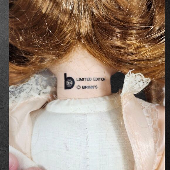 Haunted Porcelain Doll Brinn’s Red Curls Pink Bow Paranormal Presence Cold Quiet - Picture 5 of 6